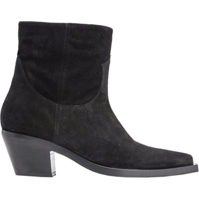PINKO Mozart Texano Suede Black Maat: 35 | Laarzen Outlet | Dames | Zwart