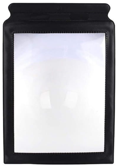 Vergrootglas - Leesloep - Vergrootblad - Vergroot 3x - Blad voor paginavergroting - A4 Formaat Paneel extra groot - van volledige pagina - Leesvergroter - Loep - Handig tijdens Lezen