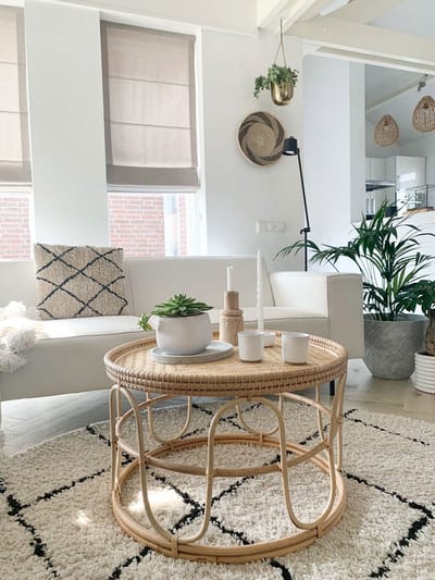 Rotan Salontafel Bibbi - Ø72xH46 cm