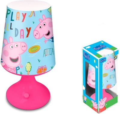 Peppa Pig Play All Day - Tafellampje - 18 cm - Multi