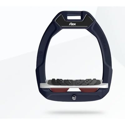 Veiligheidspaletten voor paardrijden Inclinatie Ultra Grip Bruin/Grijs/Bordeaux Flex-On Safe-On