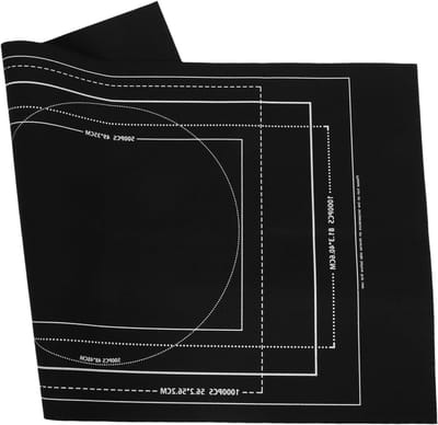 Legpuzzel Opbermat - Puzzelmat Vilt - Puzzels Opbergen - Antislip Bodem - 116x66cm - Zwart