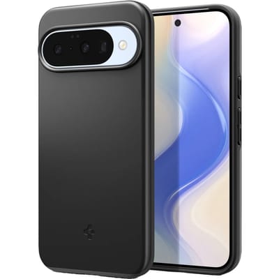 Spigen Thin Fit MagFit Hoesje Geschikt voor Google Pixel 10 / 10 Pro - Back Cover - Compatibel met MagSafe & PixelSnap - Zwart