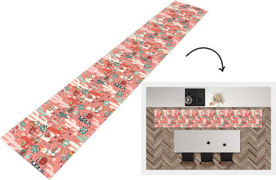 Keukenloper - Loper keuken - Patroon - Jungle - Lama - 300x50 cm - Keukenloper vinyl