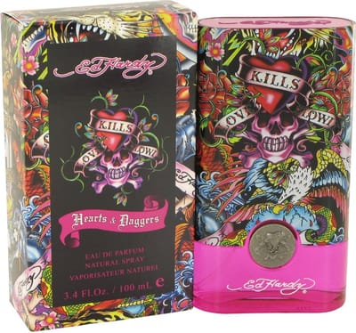 Ed Hardy Hearts & Daggers Women - 100 ml - Eau De Parfum