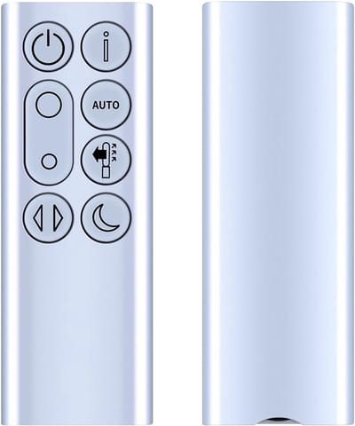 Fernbedienung Geeignet für Dyson TP04 TP06 TP07 TP09 TP7A DP04 Pure Purifier Cool - Silber Fernbedienung