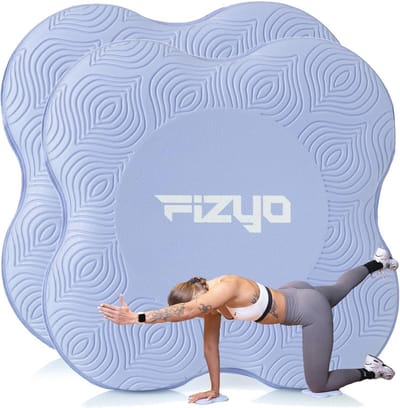 Set van 2 Antislip Kniekussens voor Yoga en Pilates