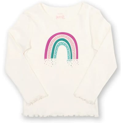 T-shirt met lange mouwen voor babymeisjes Kite Stardust
