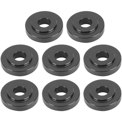 8 stuks Aluminium Auto Auto Schakelpook Bus Set Kit Past voor Honda Civic AcuraZwart zwart