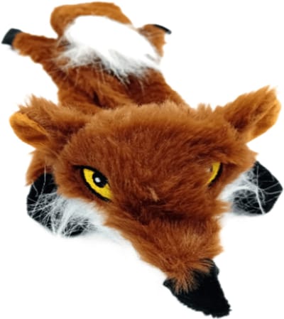 Kengz - Flatties Knuffels - Zachte Speel- en Slaapmaatjes - Vos - 42cm