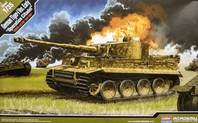 Academy Modelbouwpakket Militaire voertuigen - 13509 German Tiger-I Ver. EARLY -Operation Citadel- Plastic - 1:35 - Modelbouw