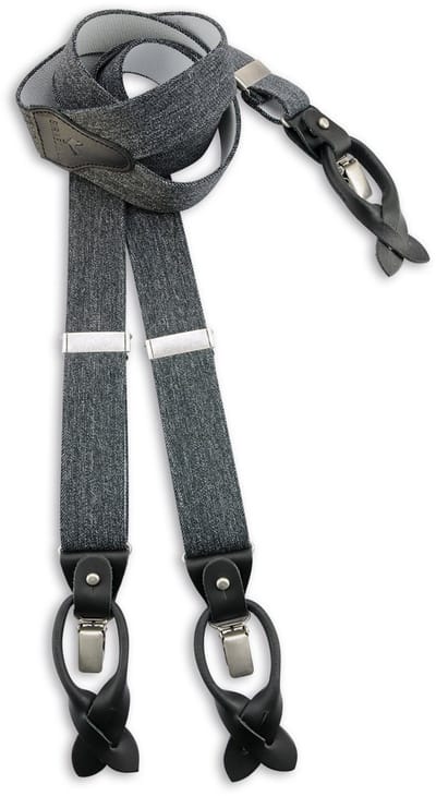 Sir Redman - Bretels - bretels Denim Urban zwart - denim zwart