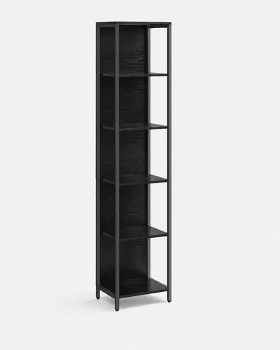 Sello! boekenkast – boekenrek – boeken – decoratie – led verlichting 25 kleuren – 5 planken – kantelbescherming – stalen frame