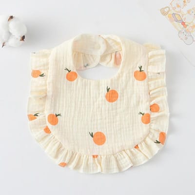 Bavoirs pour Nouveau-né Lingettes pour Rots Articles pour Bébé Bandana Salive Serviette pour Salive Bambin Volant Couleur Unie Bavoir Accessoire Bébé beige