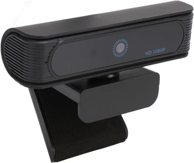 1080P HD Webcam met Gezichtsherkenning en 120° Groothoeklens voor PC en Laptop