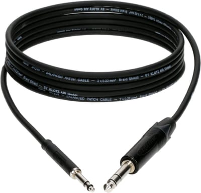 Klotz M4TS1-0300 Patchkabel 3 m - Stereo patch kabel