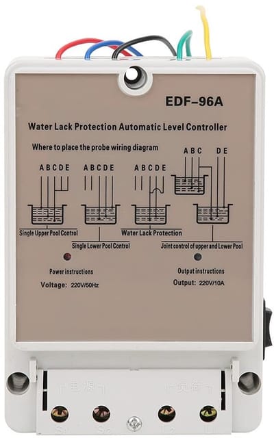 Zeynomax - Waterniveau sensor - Ultrasone technologie - Nauwkeurige controle - Wit - Automatische niveauregeling - Geschikt voor aquarium en tank - ..