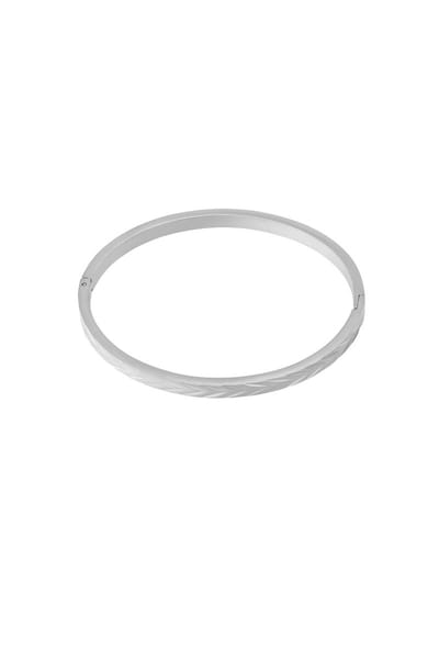 Goudlief Roestvrijstalen armband - Geometrisch - Dagelijks - Zilverkleurig - Roestvrij staal - Verkleurt niet - Cadeau - Goudlief.nl
