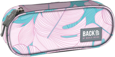 BackUP Etui Pastel Flower - 23 x 9 x 5 cm - Polyester