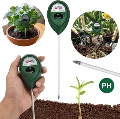Bodemtester 26x6x4 cm – pH-meter voor tuin- en potplanten, meting van de zuurgraad