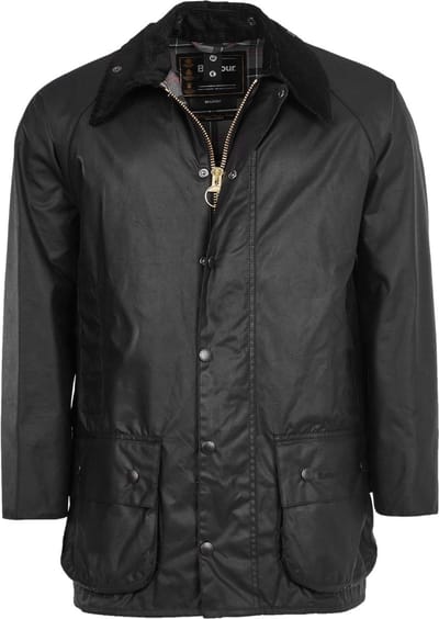 Barbour Waxjas Beaufort Black - Maat 48 - Heren - Outdoor jassen