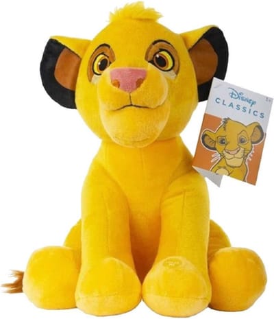 Simba - The Lion King Pluche Knuffel met Geluid 30 cm - De Leeuwenkoning - Speelgoed Knuffels voor Kinderen Jongens Meisjes - Mufasa, Simba, Nala, Pumba, Timon