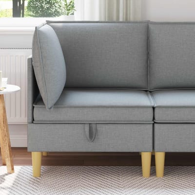 vidaXL - Sofa - met - opslag - Stof