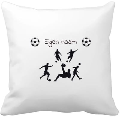 Akyol - voetbal met eigen naam - Kussen hoes - Voetbal - liefhebber - cadeau - verjaardag - geschenk - gepersonaliseerd - jongens en meisjes - 40 bij 40 cm
