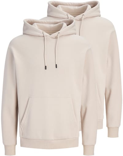 Jack & Jones Heren hoddie 2 pack Bradley