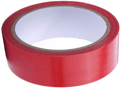 Multifunctionele Waterdichte Duct Tape - 10M Lang, 2CM Breed, Ideaal voor Herstellingen, Klussen en Creatieve Projecten (Pack van 2, Rood)