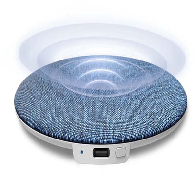Ultradunne luidspreker voor onder het kussen, speciaal ontworpen voor tijdens het slapen, Bluetooth 5.4, Hi-Fi geluidskwaliteit, met een slaaptimer om je te helpen in slaap te vallen en te ontspannen, ultralange batterijduur van 20-48 uur, blauw.