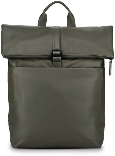 JOST laptop rugzak rugzak met laptopvak Tromsoe Backpack Olive olijfgroen