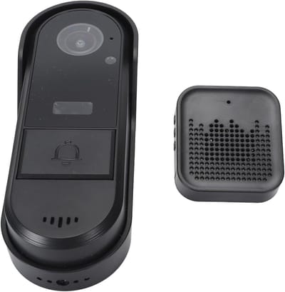 Slimme Videodeurbel - Draadloze Camera - Veilige Toegang - IP67 Waterdicht - 1000 mAh Batterij - Metaal