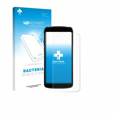 upscreen - Screenprotector voor Zebra TC22R - Folie Beschermfolie transparant antibacterieel
