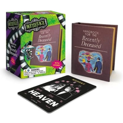 Beetlejuice Talking Handbook For The Recently Deceased [with Battery] - Rp Minis - Running Press
