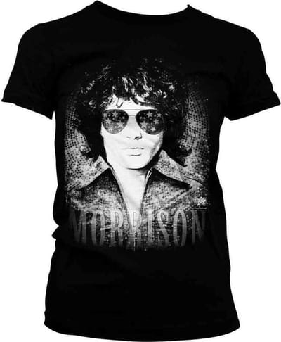 The Doors Dames Tshirt -S- Jim Morrison - America Zwart