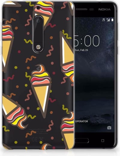 Nokia 5 Siliconen Case Icecream