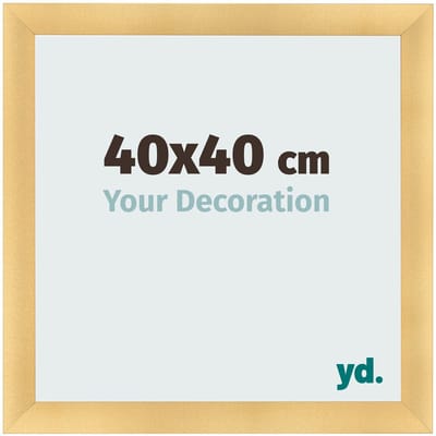 Your Decoration - Fotolijst 40x40 cm - MDF - Goud Mat - Pisa