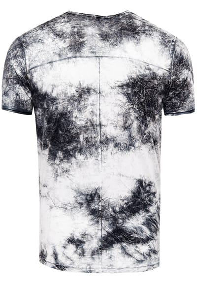 T-shirt in kleur met logo-print in de stijl van Tie Dye Batik