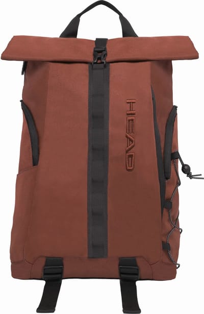 HEAD Vrije tijd rugzak Rugzak met laptopvak Point Backpack Roll-Up 25L Brick Terracotta