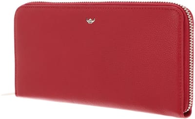 Golden Head Leren portemonnee Madrid RFID Protect RV-Damenbörse 2822 Rot rood