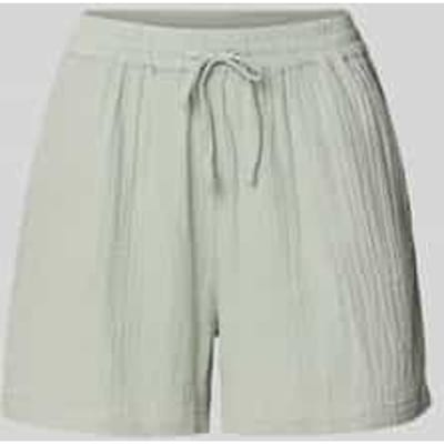 ONLY Women Structure Fabric Shorts made of Cotton Short Paperbag Summer Pants with Drawstring ONLTHYRA