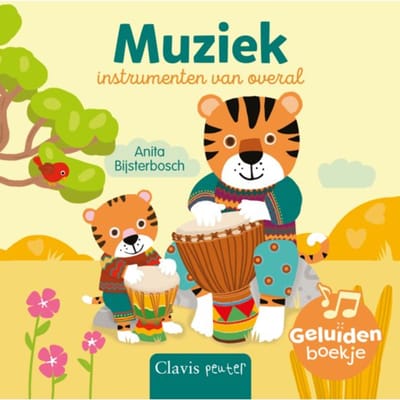 Muziekinstrumenten Van Overal - Geluidenboekjes - Anita Bijsterbosch