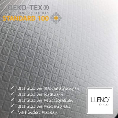 Molton Tafelkussen - Tafelonderlegger Tafelbeschermer - Tafel Beschermen - Waterdicht en Antislip - 130 x 700 cm - Wit