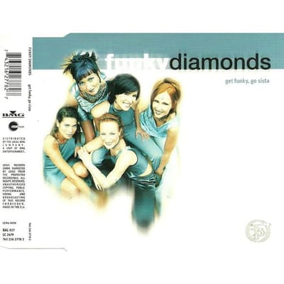 CD FUNKY DIAMONDS - Get Funky, Go Sista 74321627782 Ballroom, BMG 1998 Duitsland Dance & Electronica Gebruikt