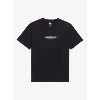 Quiksilver Ev Wild Worlds T-shirt Met Korte Mouwen Zwart L Man