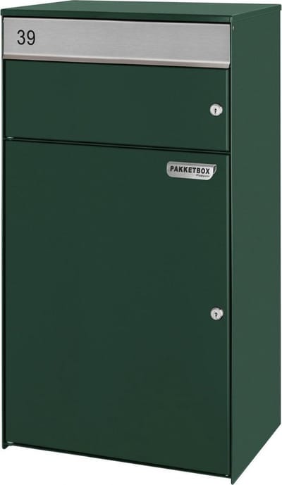 Post- pakketbrievenbus wandmodel (Groen)