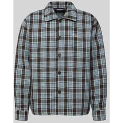 Regular fit vrijetijdsoverhemd met labelstitching