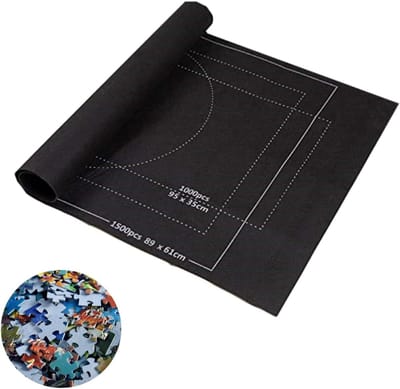 Draagbare Puzzelmat voor 1500 Stukjes - 89 x 61 cm - Praktische Opbergoplossing
