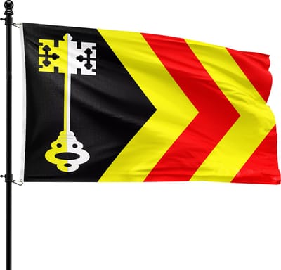 VlagDirect - Bladel vlag - Gemeente Bladel vlag - 90 x 150 cm.